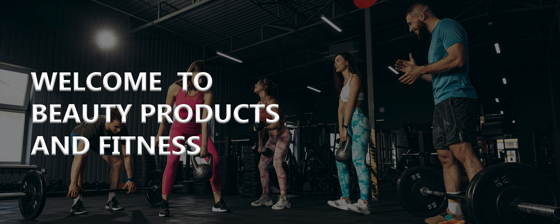 Beauty Products And Fitness banner carousel image